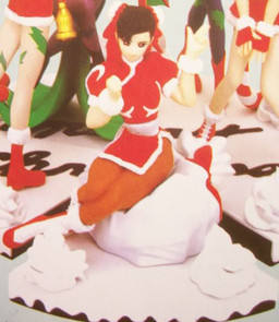 Capcom Character Christmas Santa Girl Figure 春丽 