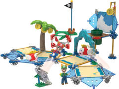 K'NEX Super Mario Building Set 路易基 玛丽奥 飞鱼 Beach