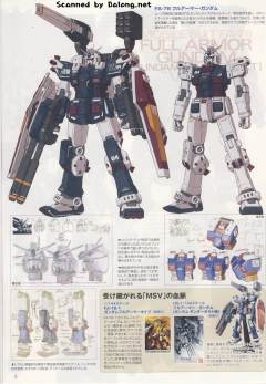 MG FA-78高达全装备 Ver.Ka 半机械透明版-资料图