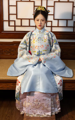 仿妆花·立领-资料图