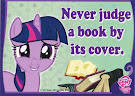 Never judge a book by its cover.