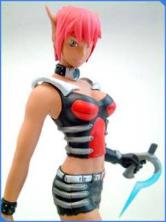 Phantasy Star Online Statue Series 新人类女猎人 -资料图