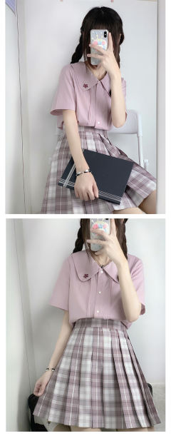 小菱女子中学·衬衫-资料图