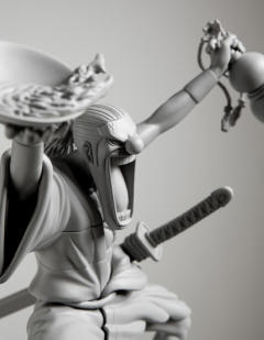 Door Painting Collection Figure 道化的巴基 武士 ver.-资料图