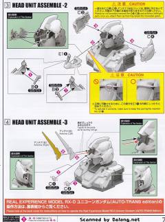 Real Experience Model RX-0 独角兽高达 自动变形版-资料图