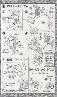 SD高达 BB战士 MSZ-010 ΖΖ高达-资料图
