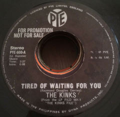 Tired Of Waiting For You