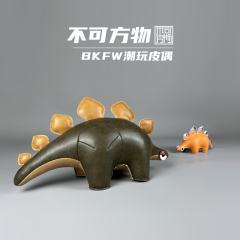 剑龙招财搞怪皮质公仔-小号-资料图