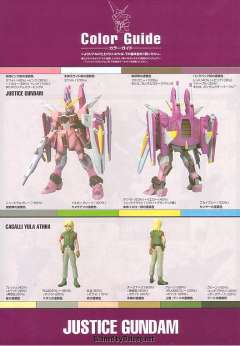 1/100 高达SEED模型系列 ZGMF-X09A 正义高达-资料图