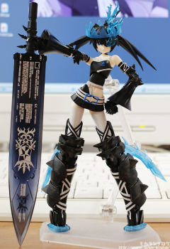 figma#SP-040 黑岩射手 Black ★ Rock Shooter Beast-资料图
