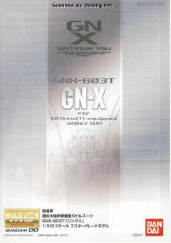 MG GNX-603T GN-X 厄运式-资料图