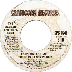 Louisiana Lou And Three Card Monty John