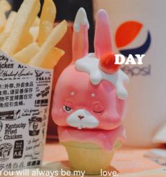 甜筒兔-粉嘟嘟-资料图