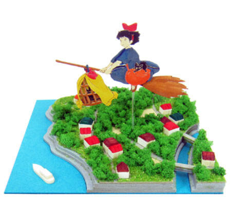 Miniatuart Kit Studio Ghibli Mini 吉吉 琪琪 