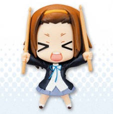 K-ON! Deformation Maniac Figure Collection Pocket Vol.1 田井中律