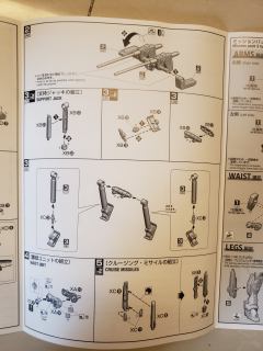 MG F90 高达 任务背包 E型&S型-资料图