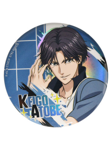 迹部景吾-暴蒙素面镭射徽章