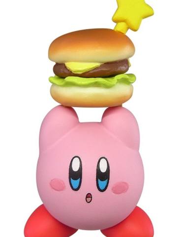 Hoshi no Kirby Manmaru Mascot Manpuku Collection 卡比 Hamburger