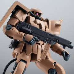 ROBOT魂 MS-06F2 扎古Ⅱ 后期型 Kinbareid Base-资料图