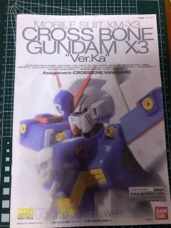 MG XM-X3 F-97 海盗高达X3 Ver.Ka-资料图