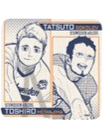 索科洛夫尊人&平和岛登志郎-原画杯垫第4弹