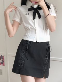 学姐系·法式衬衫-资料图