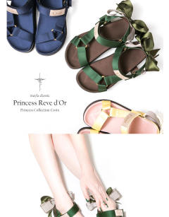 Princess Reve d'Or 公主 蕾布多尔 凉鞋-资料图