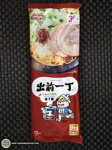 Demae Ramen Straight Noodle Spicy Tonkotsu Flavour Instant Noodle