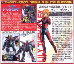 1/100 高达SEED DESTINY模型系列 LN-GAT-X207 星云迅雷高达-资料图