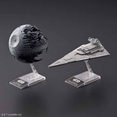 Spacecrafts & Vehicles 星球大战塑料模型 歼星舰&死星-资料图