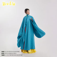 彩小系列 竖领大襟衫-资料图