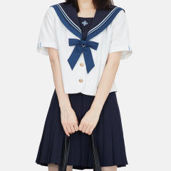 泡泡袖水手服-资料图