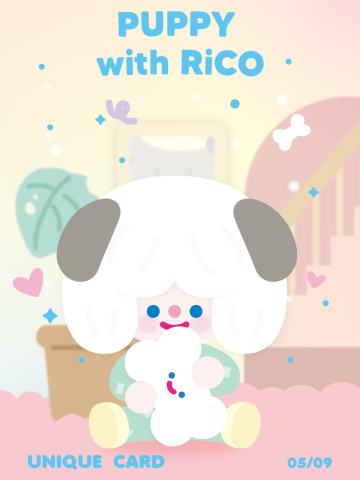 小狗玩伴RiCO星卡