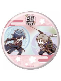 烛台切光忠&压切长谷部-雪月华涂鸦Q版吧唧
