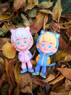 猫弟粉色帽衫款-资料图