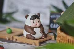 熊猫团子-棕色-资料图