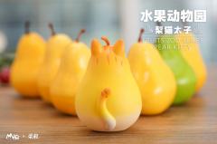 水果动物园梨猫太子爱心款-资料图