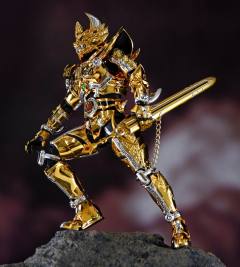 SHF 真骨雕 制法 黄金骑士牙狼-资料图