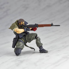 Revolmini Revoltech 蛇毒响尾蛇 Olive Drab Field Operation Uniform Ver.-资料图