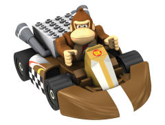 K'NEX Mario Kart Building Set 森喜刚 乌贼 螃蟹 玛丽奥 Mario and Donkey Kong Beach Race-资料图