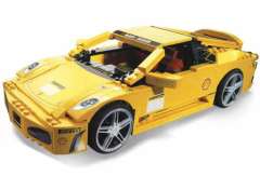 8143 法拉利 F430 挑战赛 1:17模型-资料图