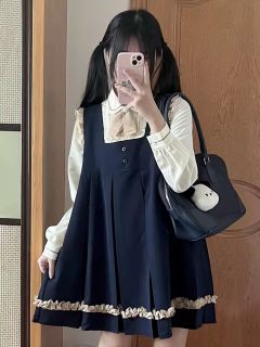 小飞袖长袖套装-资料图