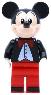 Mickey Mouse, Tuxedo Jacket, Red Bow Tie