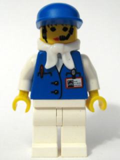 Assistant Female with White Bandana, Blue Cap