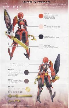 Character Plastic Model 红鬼姬shiki-资料图