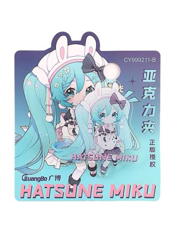 初音未来B(亮闪灯光)-甜意童话系列亚克力夹