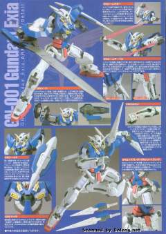 1/100 高达00模型系列 GN-001 能天使高达-资料图