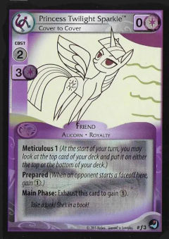 Princess Twilight Sparkle, Cover to Cover
