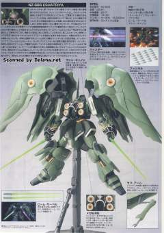 HGUC NZ-666 刹帝利-资料图