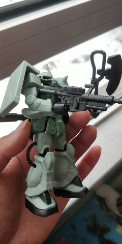 GFrame第13弹 40A 扎古ⅡF2型 吉翁式样 装甲套装-资料图